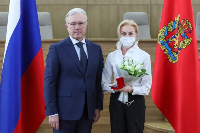 Соколова А.Н. Награждение
